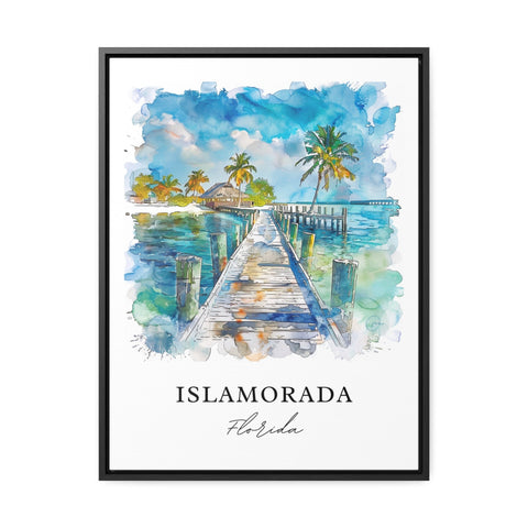 Islamorada Wall Art, Islamorada FL Print, Islamorada Watercolor, Islamorada Gift, Travel Print, Travel Poster, Housewarming Gift