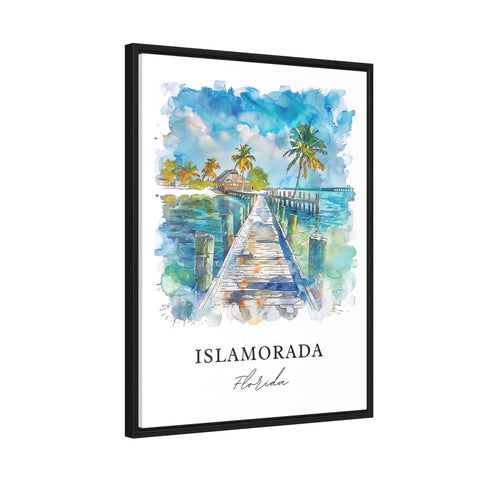 Islamorada Wall Art, Islamorada FL Print, Islamorada Watercolor, Islamorada Gift, Travel Print, Travel Poster, Housewarming Gift