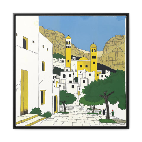 Modern Algeria Art, Algeria Africa Print, Unique Algeria Art, Algeria Gift, Travel Print, Travel Poster, Housewarming Gift