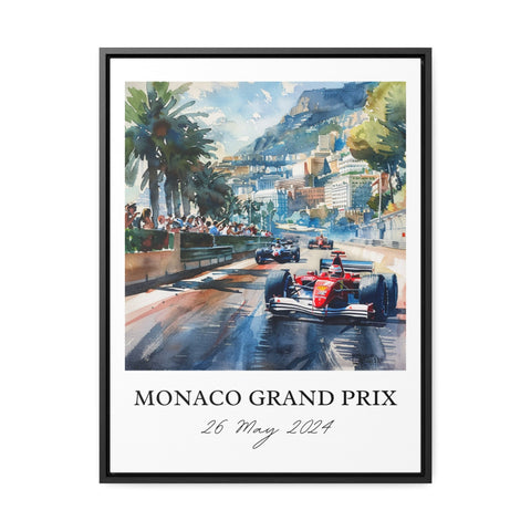 2024 Monaco Grand Prix Art, Monte Carlo Print, Monaco F1 Artwork, Monaco Grand Prix 2024 Gift, Travel Poster, F1 Enthusiast Gift