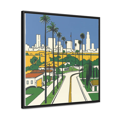 Unique Los Angeles Art, LA Print, Los Angeles Modern Art, LA Gift, Travel Print, Travel Poster, Housewarming Gift