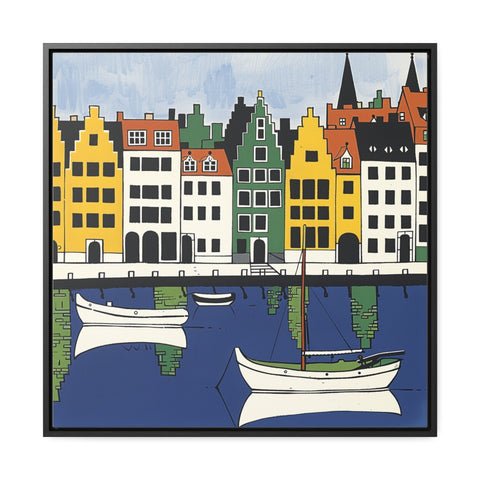 Modern Denmark Art, Copenhagen Print, Unique Denmark Art, Copenhagen Denmark Gift, Travel Print, Travel Poster, Housewarming Gift
