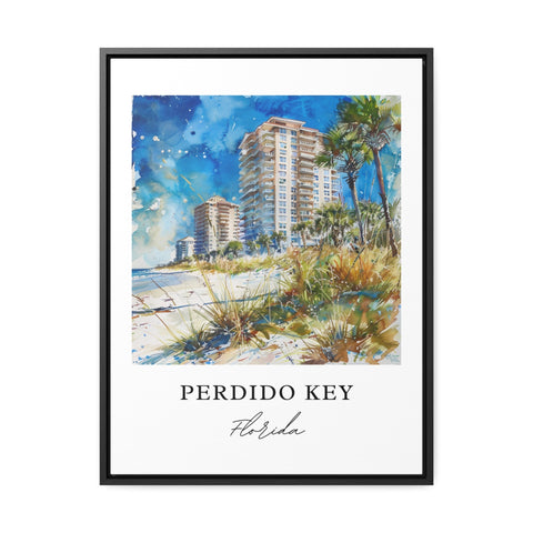 Perdido Key FL Wall Art, Perdido Key Print, Perdido Key Watercolor, Perdido Key Florida Gift, Travel Print, Travel Poster, Housewarming Gift