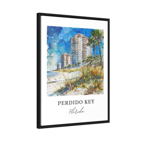 Perdido Key FL Wall Art, Perdido Key Print, Perdido Key Watercolor, Perdido Key Florida Gift, Travel Print, Travel Poster, Housewarming Gift