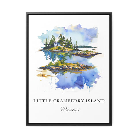 Little Cranberry Island Art, Cranberry Isles Print, Cranberry Isles Watercolor, Maine Art Gift, Travel Poster, Maine Housewarming Gift