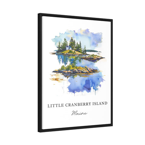 Little Cranberry Island Art, Cranberry Isles Print, Cranberry Isles Watercolor, Maine Art Gift, Travel Poster, Maine Housewarming Gift