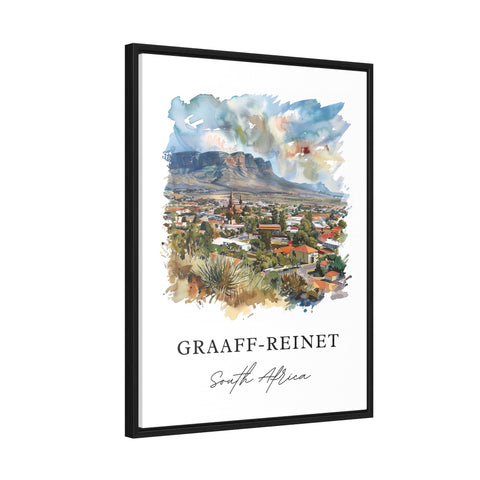 Graaff-Reinet Art, Graaff-Reinet SA Print, Eastern Cape Province Art, Graaff-Reinet SA Gift, Travel Print, Travel Poster, Housewarming Gift