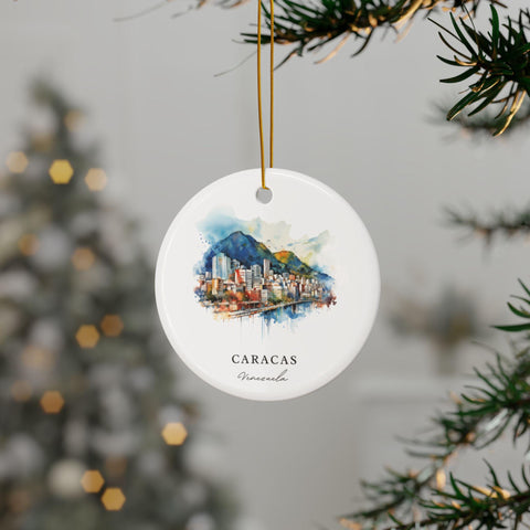 Caracas Venezuela Ornament: Unique Souvenir, Cultural Decor, and Authentic Venezuelan Gift