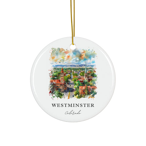 Westminster Colorado Ornament: Unique Colorado Souvenir, Westminster CO Decor, and Authentic Colorado Gift