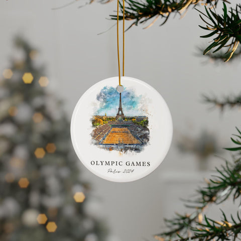 Paris Olympics Ornament: Unique Olympic Games Souvenir, 2024 Olympics Decor, and Authentic Paris Olympics Gift (1pc, 3pcs, 5pcs, 10pcs)