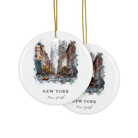 NYC Ornament: Unique NYC Souvenir, New York City Decor, and Authentic NYC Christmas Gift