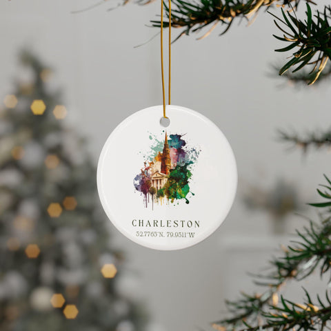 Charleston SC Ornament: Unique Charleston Souvenir, Charleston Decor, and Authentic Charleston SC Christmas Gift