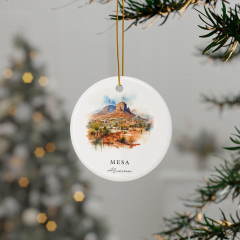 Mesa Arizona Ornament: Unique Mesa AZ Souvenir, Mesa Az Decor, and Authentic Mesa AZ Christmas Gift