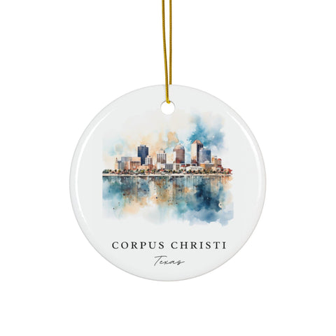 Corpus Christi TX Ornament: Corpus Christi Souvenir, Corpus Christi Decor, and Authentic Corpus Christi TX Gift