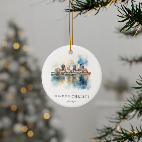 Corpus Christi TX Ornament: Corpus Christi Souvenir, Corpus Christi Decor, and Authentic Corpus Christi TX Gift