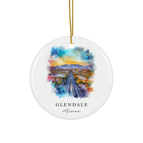 Glendale AZ Ornament: Glendale Arizona Souvenir, Glendale Decor, and Glendale Arizona Christmas Gift