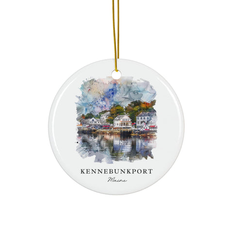 Kennebunkport ME Ornament: Unique Kennebunkport Souvenir, Kennebunkport Decor, and Kennebunkport Maine Gift (1pc, 3pcs, 5pcs, 10pcs)