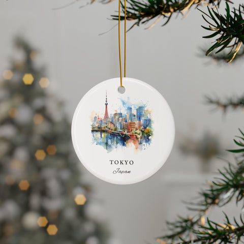 Tokyo Japan Ornament: Unique Tokyo Souvenir, Tokyo Japan Decor, and Authentic Tokyo Japan Gift