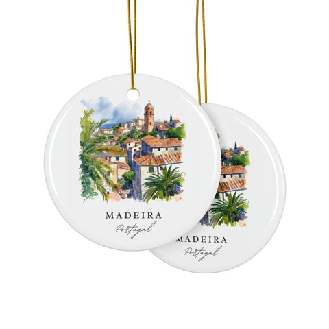 Madeira Portugal Ornament: Unique Madeira Souvenir, Madeira Decor, and Authentic Madeira Portugal Gift