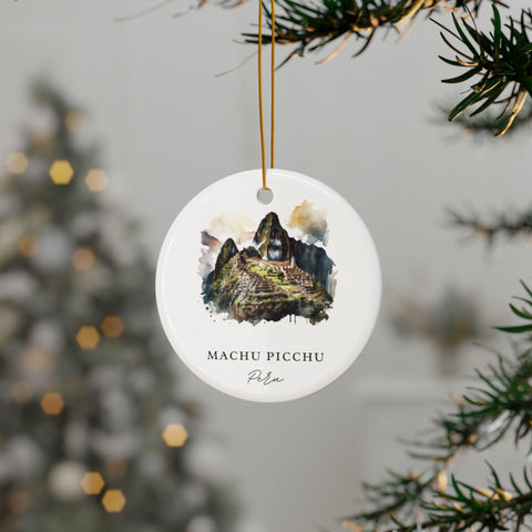 Machu Picchu Ornament: Machu Picchu Souvenir, Machu Picchu Decor, and Authentic Machu Picchu Xmas Gift