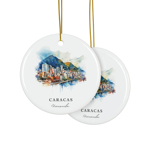 Caracas Venezuela Ornament: Unique Souvenir, Cultural Decor, and Authentic Venezuelan Gift