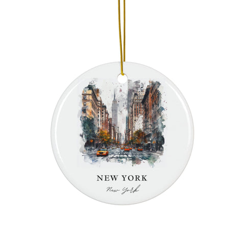 NYC Ornament: Unique NYC Souvenir, New York City Decor, and Authentic NYC Christmas Gift