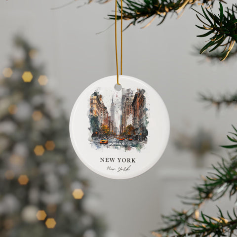 NYC Ornament: Unique NYC Souvenir, New York City Decor, and Authentic NYC Christmas Gift