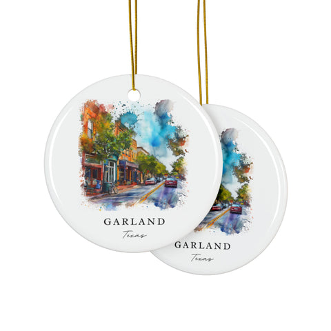 Garland Texas Ornament: Garland TX Souvenir, Garland Texas Decor, and Garland Texas Christmas Gift