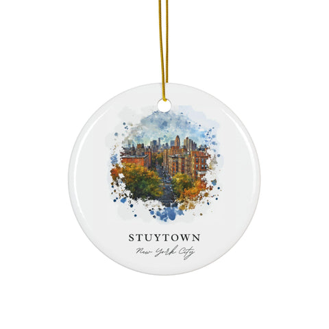 Stuytown NYC Ornament: Stuytown Souvenir, Peter Cooper Village Decor, and Stuytown Lower East Side NYC Gift