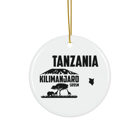 Kilimanjaro Ornament: Unique Kilimanjaro Souvenir, Tanzania Decor, and Authentic Kilimanjaro Mountain Gift