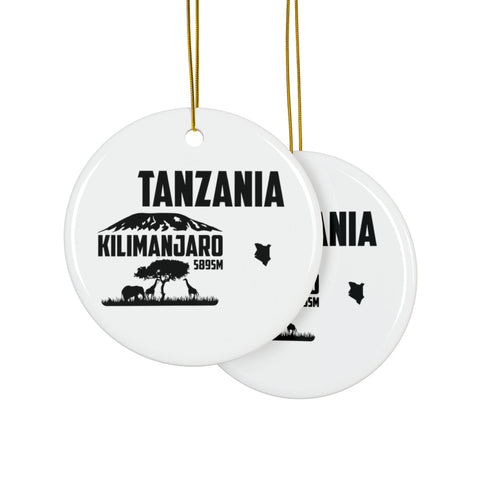 Kilimanjaro Ornament: Unique Kilimanjaro Souvenir, Tanzania Decor, and Authentic Kilimanjaro Mountain Gift