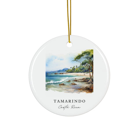 Tamarindo Costa Rica Ornament: Unique Souvenir, Tamarindo Decor, and Authentic Costa Rican Gift