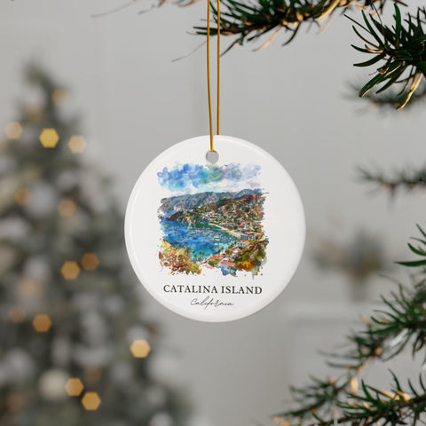 Catalina Island Ornament: Unique Catalina Island Souvenir, Catalina Island Decor, and Authentic Catalina Isl Gift (1pc, 3pcs, 5pcs, 10pcs)