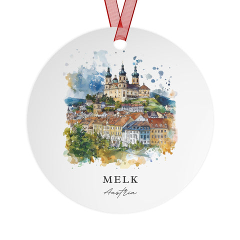 Melk Austria Ornament: Unique Souvenir, Austrian Cultural Decor, and Authentic Melk Austria Gift (1pc, 3pcs, 5pcs, 10pcs)