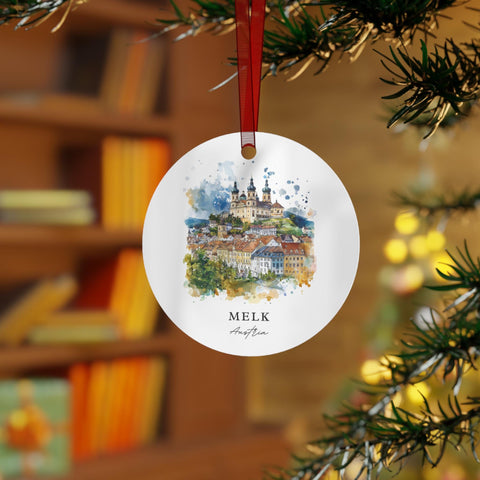 Melk Austria Ornament: Unique Souvenir, Austrian Cultural Decor, and Authentic Melk Austria Gift (1pc, 3pcs, 5pcs, 10pcs)