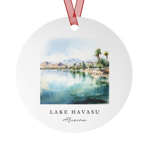 Lake Havasu AZ Ornament: Unique Lake Havasu Souvenir, Lake Havasu Xmas Decor, and Authentic Lake Havasu Gift (1pc, 3pcs, 5pcs, 10pcs)