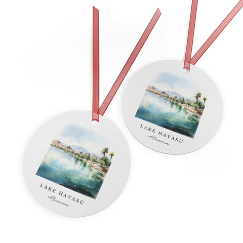 Lake Havasu AZ Ornament: Unique Lake Havasu Souvenir, Lake Havasu Xmas Decor, and Authentic Lake Havasu Gift (1pc, 3pcs, 5pcs, 10pcs)