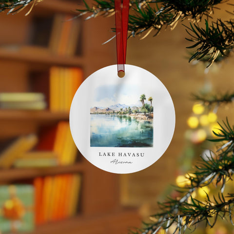 Lake Havasu AZ Ornament: Unique Lake Havasu Souvenir, Lake Havasu Xmas Decor, and Authentic Lake Havasu Gift (1pc, 3pcs, 5pcs, 10pcs)