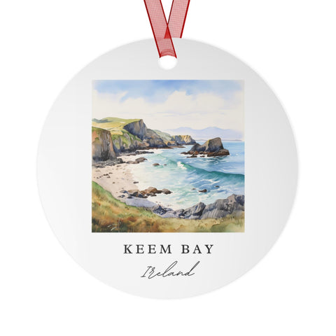 Keem Bay Ireland Ornament: Unique Keem Bay Souvenir, Keem Bay Xmas Decor, and Authentic Keem Bay Gift (1pc, 3pcs, 5pcs, 10pcs)