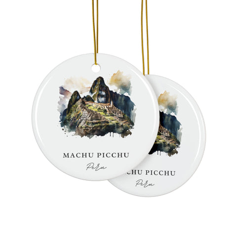 Machu Picchu Ornament: Machu Picchu Souvenir, Machu Picchu Decor, and Authentic Machu Picchu Xmas Gift