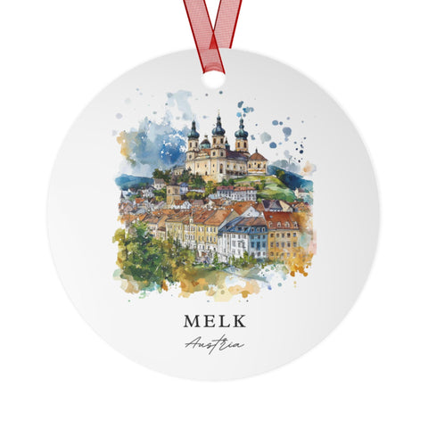 Melk Austria Ornament: Unique Souvenir, Austrian Cultural Decor, and Authentic Melk Austria Gift (1pc, 3pcs, 5pcs, 10pcs)