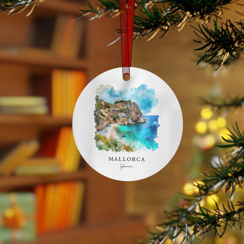 Mallorca Spain Ornament: Unique Mallorca Souvenir, Mallorca Xmas Decor, and Authentic Mallorca Espana Gift (1pc, 3pcs, 5pcs, 10pcs)