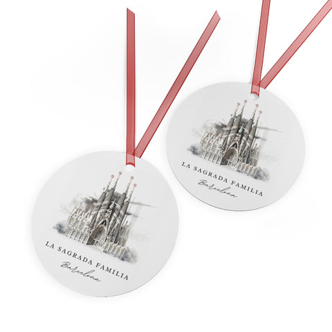 Sagrada Familia Ornament: Unique Barcelona Souvenir, La Sagrada Familia Xmas Decor, and Authentic Barcelona Gift (1pc, 3pcs, 5pcs, 10pcs)