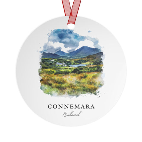 Connemara Ireland Ornament: Unique Souvenir, Connemara Xmas Decor, and Authentic Western Ireland Gift (1pc, 3pcs, 5pcs, 10pcs)