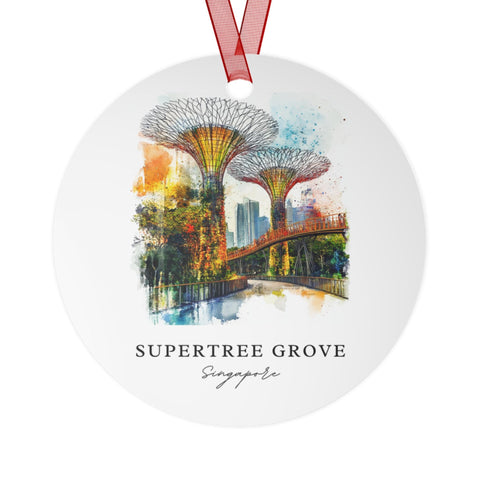 Supertree Grove Ornament: Unique Singapore Souvenir, Singapore Xmas Decor, and Authentic Supertree Grove Gift (1pc, 3pcs, 5pcs, 10pcs)