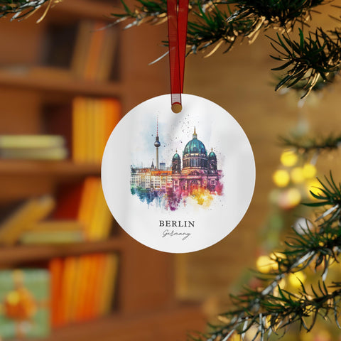 Berlin Germany Ornament: Unique Berlin Souvenir, Berlin Xmas Decor, and Authentic Berlin Germany Gift (1pc, 3pcs, 5pcs, 10pcs)