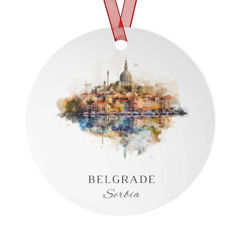 Belgrade Serbia Wall Art, Belgrade Print, Belgrade Watercolor Art, Belgrade Serbia Gift, Travel Print, Travel Poster, Housewarming Gift