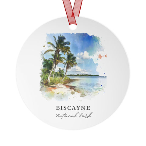 Biscaye Florida Ornament: Unique Biscaye Souvenir, Biscaye Florida Xmas Decor, and Authentic Florida Gift (1pc, 3pcs, 5pcs, 10pcs)