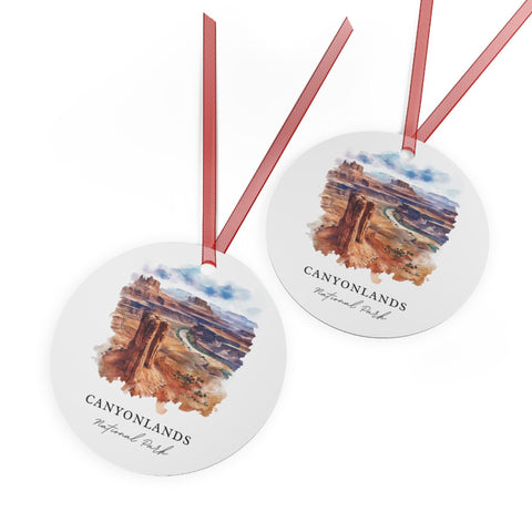 Canyonlands Ornament: Unique Canyonlands Souvenir, Xmas Decor, and Authentic Canyonlands Gift (1pc, 3pcs, 5pcs, 10pcs)