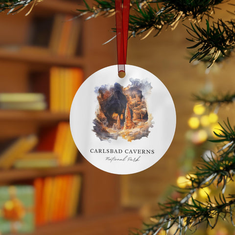 Carlsbad Caverns Ornament: Carlsbad Caverns Park Souvenir, Carlsbad NM Xmas Decor, and Authentic Eddy County Gift (1pc, 3pcs, 5pcs, 10pcs)